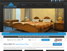 Tablet Screenshot of hotelamsunpride.com